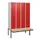 Dubbeldekse dekenkist,HxBxD 1950x1200x815mm,4x2vak.,vak B 300mm