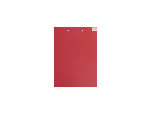 Klembord MAUL PVC folie Rood A4 staand