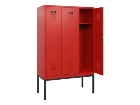 schoollocker,HxBxD 1950x1200x500mm,3vak,vak B 400mm,cil.-slot