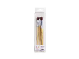 Kwast Qrea synthetisch set à 3 breedtes