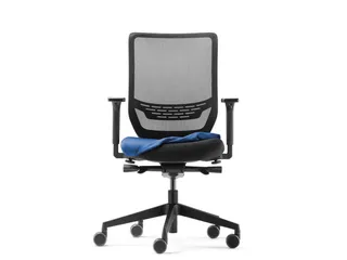 Bekleding,V. Bureaustoel,Stof,Blauw - 3