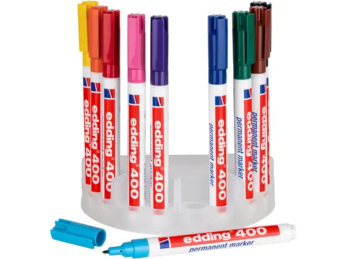 Viltstift edding 400 rond 1mm assorti
