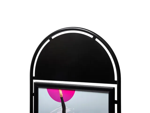 City Sign Elegant Staal 50x70 cm zwart
