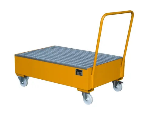 Mobiele Opvangbak Hxbxd 510X1200X800Mm 2X200L Staand Ral2000