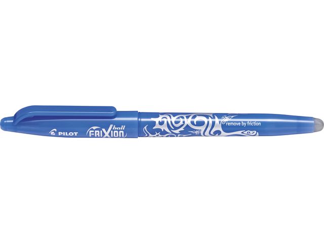 Recharge roller Pilot Frixion BLS-FR7 pointe moyenne 0,7mm bleu ciel