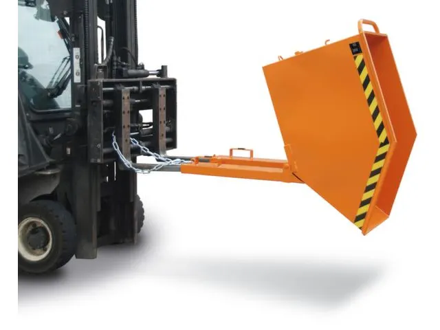 Kiepbak voor spaanders,HxLxB 975x1420x1110mm,1m³,draagverm. 300kg