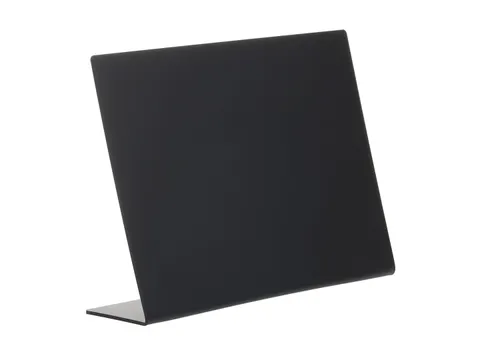 Krijtbord Europel L-stand A5 horizontaal 5st