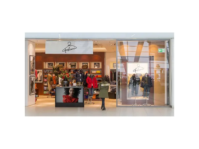 Digital Counter Futuro met 55 inch Samsung scherm landscape