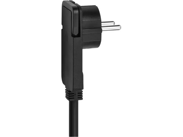 Stekkerdoos Brennenstuhl Comfort Plus 6vdig incl platte stekker 2m zw