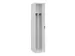 locker voor scheiding van kleding,HxBxD 1850x300x500mm,1vak