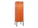 locker voor scheiding van kleding,HxBxD 2120x600x500mm,2vak