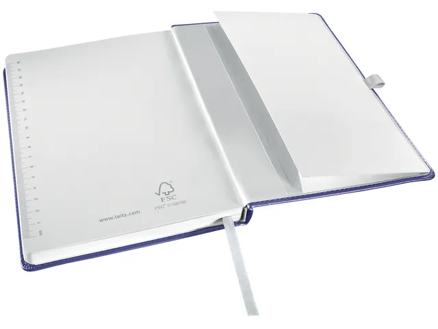 Carnet de notes Leitz Style A5 ligné 160 pages 100g bleu