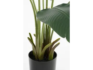 Kunstplant Mica Bananen boom in plastic pot 180x30cm - 6