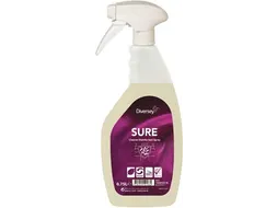 Diversey Desinfectiemiddel Sure, Flacon Van 750ml
