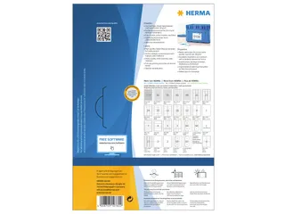 HERMA 10782 Inkjet etiketten A4 210x297mm Wit mat 80 stuks - 2