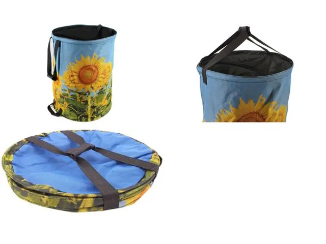 Pop-up zak TerCasa zonnebloem PP 100 liter 46x60cm