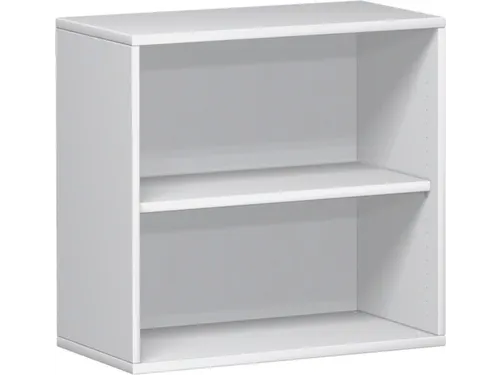 kantoorstelling,HxBxD 720x800x430mm,1xhouten vloer,decor romp wit