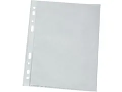 Geperforeerde Showtas A4 11-gaats Gekorreld 120mic Doos 100 Stuks