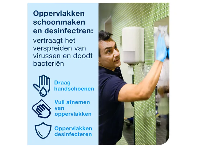 Poetspapier Tork Wiping mini rol M1 1 laags centerfeed wit 100130