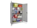 grootvolumekast met openslaande deuren,RAL7035,front RAL7016