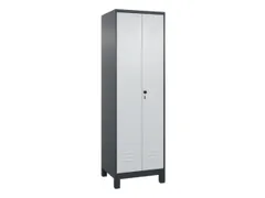 PBM-locker,HxBxD 1950x600x500mm,2vak,vak B 300mm,draaigrendel