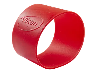 Hygiene rubber band, rood, 40mm, secundaire kleurcodering - 1