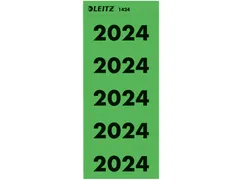 Rugetiket Leitz 2026 80mm groen 100st