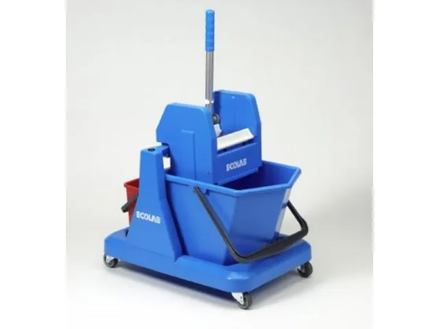 Ecolab Perfekt Mono rolemmer 18 liter met vlakmoppers