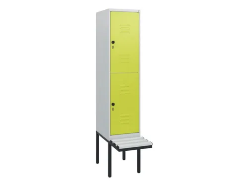 Dubbeldekse dekenkist,HxBxD 1950x400x815mm,1x2vak.,vak B 400mm