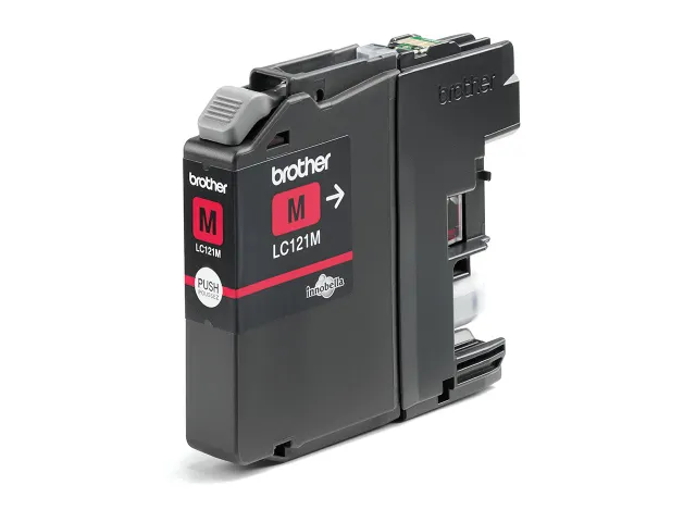 Inktcartridge Brother LC-121M rood