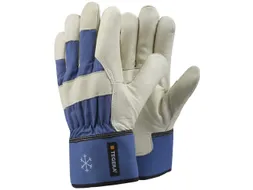 Tegera 206 mechanische handschoenen beige/blauw maat 10 6 paar