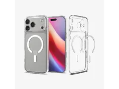 Ultra Hybrid MagFit iPhone 17 Pro Max Hoesje MagSafe Frost Wit