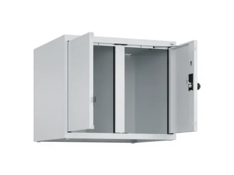 opzetkast,v. locker voor scheiding van kleding,2vak.,vak B 300mm