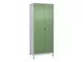locker voor scheiding van kleding,HxBxD 1950x800x500mm,2vak