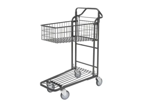 ruimtebesparende wagen,draagverm. 300kg,laadvl. LxB 825x410mm
