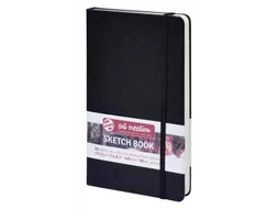 Schetsboek Talens Art Creation zwart 13x21cm 140gr 80vel