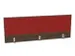 panneau de rehausse,p. table de bureau,NV brun caryer,BN4011-rouge