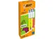 Stylo bille 4 Colours Velours pointe moyenne assorti boîte de 12 pcs