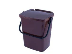 Afvalemmer Minimax Rechthoekig 7 Liter Bruin