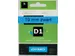 Labeltape Dymo 45806 D1 S720860 19mmx7m zwart op blauw