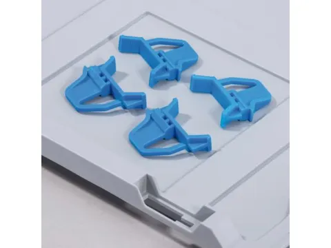 Clips De Fermeture Pour Bac Norme Europe. Fermeture à Cliquet Couliss