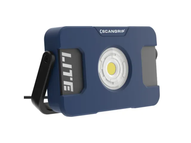 bouwlamp,behuizing kunststof,COB-led,1750-3500lumen,powerbank,support