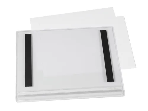 Waterbestendige hoes A5 magnetisch transparant