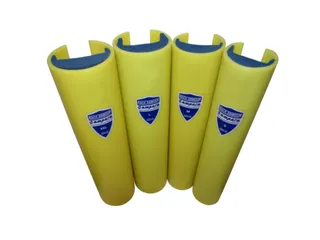 Stellingaanrijdbeveiliging Hdpe Botskracht 2.4t H 600mm Maat Xxl - 2
