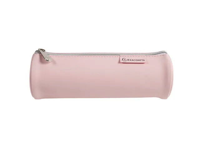 Pennenetui rond PU Aquarel 4kl ass