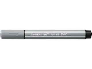 Viltstift STABILO Pen 68/95 Max middel koudgrijs - 5