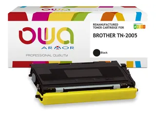 Toner OWA alternatief tbv Brother TN-2005 zwart jumbo - 1