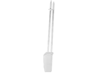 Vikan Hygiene stofblik + veger combinatieset alu steel 840mm Wit - 2