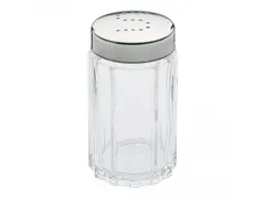 Westmark Zoutstrooier Glas met RVS dop "S" 7cm