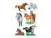 Sticker Etiket Herma 3553 Paarden 18 stickers